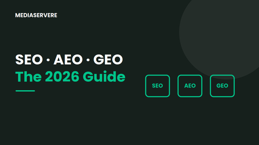 SEO vs AEO vs GEO guide - MEDIASERVERE