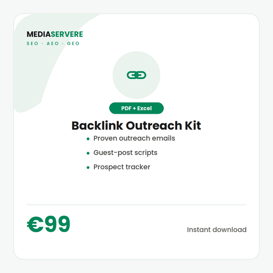 Backlink Outreach Kit — Link Building System