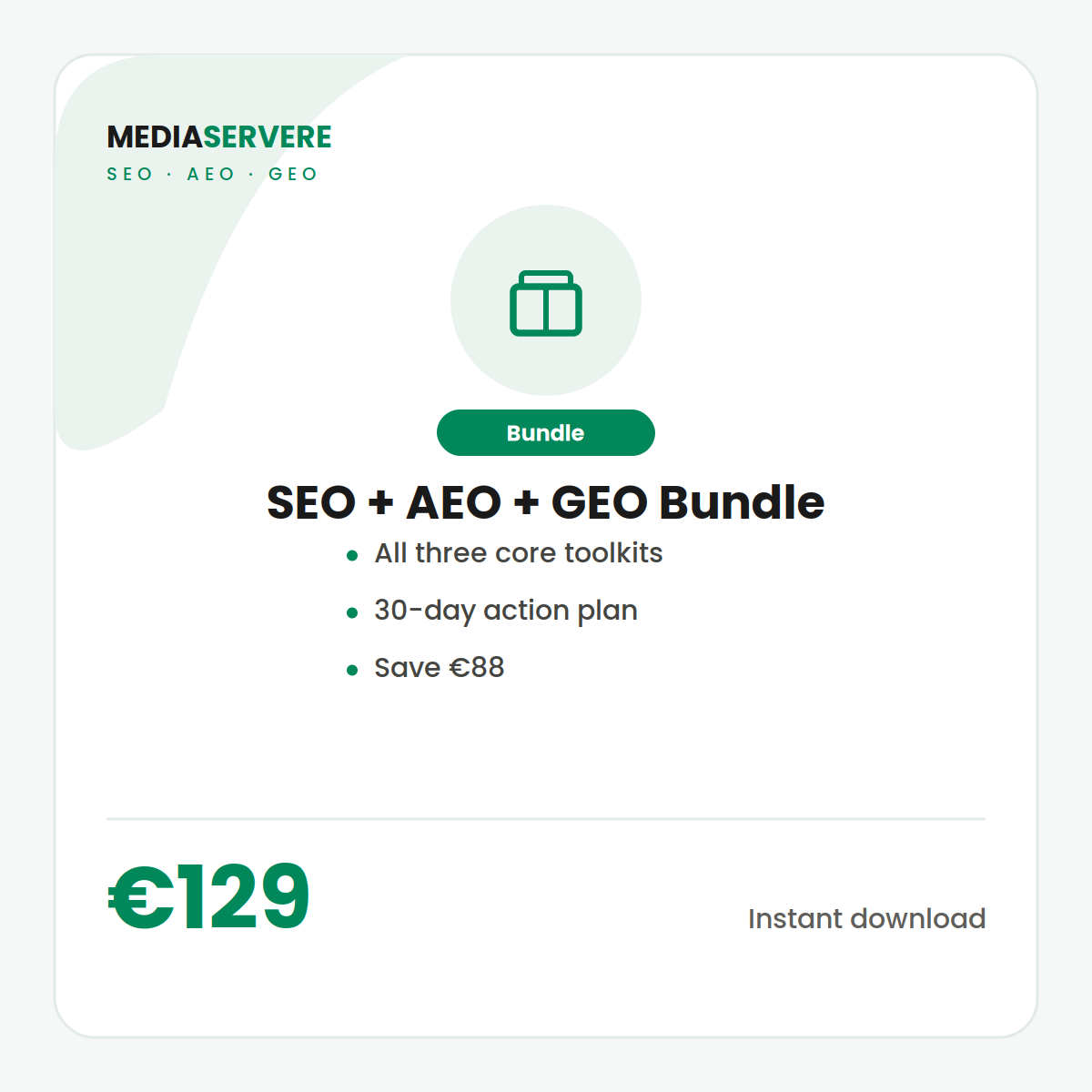 SEO + AEO + GEO Mega Bundle