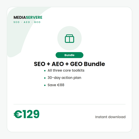SEO + AEO + GEO Mega Bundle